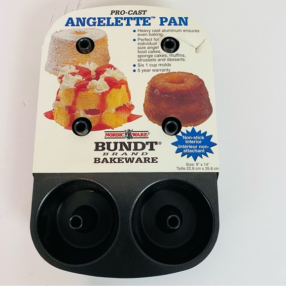 Nordic Ware Pro Cast Angelette Pan - Picture 1 of 4